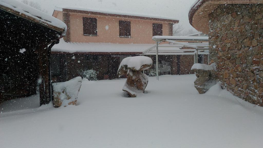 Hotel Il Nido Dell'Aquila Villanova Strisaili Екстериор снимка